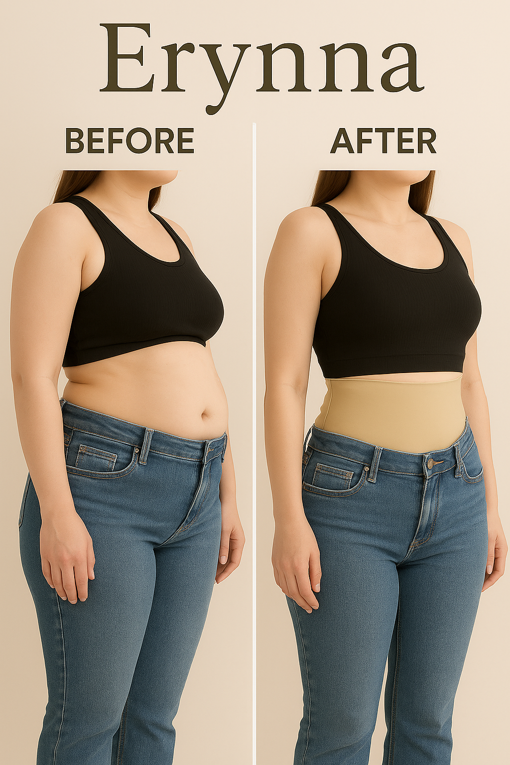 Erynna Sculpt — Elegant Beige Shapewear